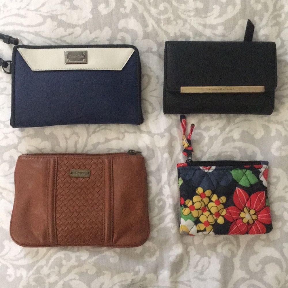 Clutch , purse, coin bag wallet , wristlets